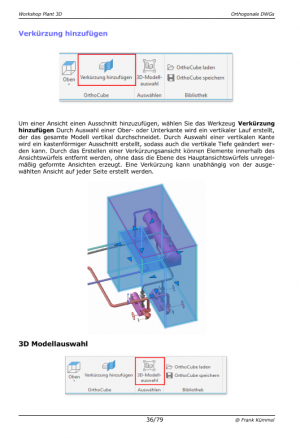 neues Buch – Frank Kümmel – Plant 3D – Ortho DWG