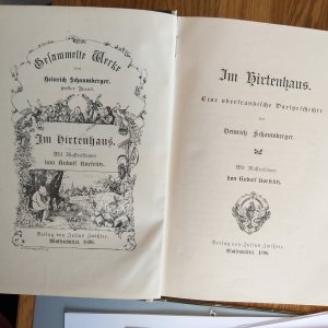 antiquarisches Buch – Heinrich Schaumberger – Schaumbergers Werke. Im Hirtenhaus. Eine pberfränkische Dorfgeschichte