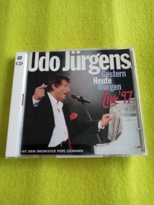 gebrauchter Tonträger – Udo Jürgens – Gestern heute morgen Live 1997