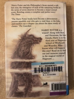 gebrauchtes Buch – Rowling, Joanne K – Harry Potter and the Prisoner of Azkaban