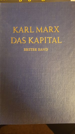 Das Kapital Erster Band