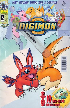 gebrauchtes Buch – Dino Comic - Digimon #12 -- ohne Beilage