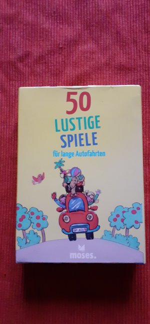 gebrauchtes Spiel – Nicola Berger – 50 LUSTIGE SPIELE für lange Autofahrten