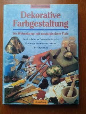 Dekorative Farbgestaltung für Wohnräume mit nostalgischem Flair