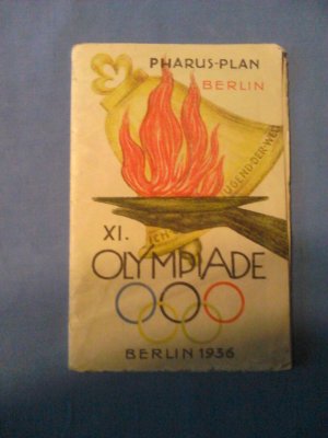 antiquarisches Buch – Möller, Wilhelm  – XI. Olympiade Berlin 1936. Pharus-Plan.