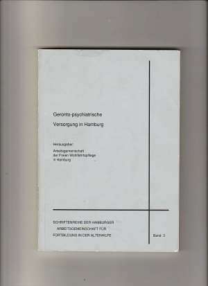 Geronto-psychiatrische Abteilung in Hamburg: Dokumentation der Fachtagung vom 23.-25. 1. 1990