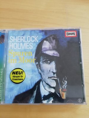 gebrauchtes Hörbuch – Arthur Conan Doyle – Sherlock Holmes und die Spuren im Moor