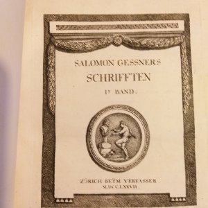 Salomon Gessners Schriften Bd. 1