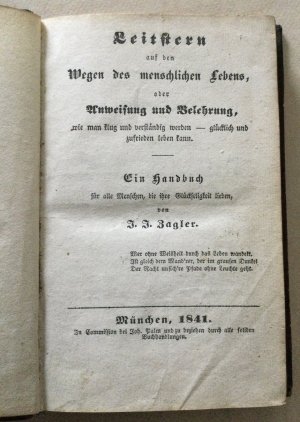 Leitstern auf den Wegen des menschlichen Lebens oder Anweisung und Belehrung