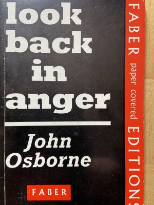 antiquarisches Buch – John Osborne – Look Back in Anger