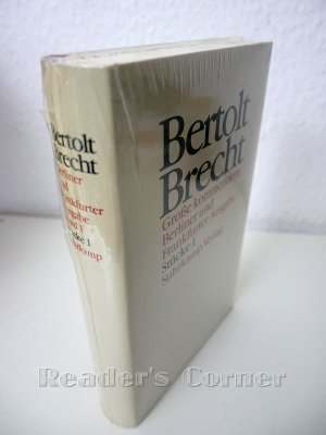 Werke. Große kommentierte Berliner und Frankfurter Ausgabe. Band 1, Stücke 1. Die Bibel; Baal (1919 u. 1922); Lebenslauf des Mannes Baal; Trommeln in […]