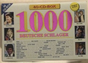 gebrauchter Tonträger – 1000 deutsche Schlager