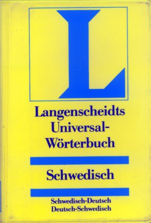 Bildtext: Langenscheidts Universal-Wörterbuch Schwedisch-D von Karin Lide-Corneliusson