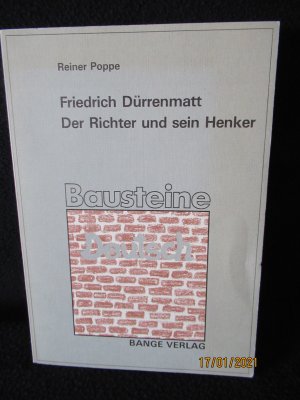 gebrauchtes Buch – Friedrich Dürrenmatt – Der Richter und sein Henker - Unterrichtssequenzen