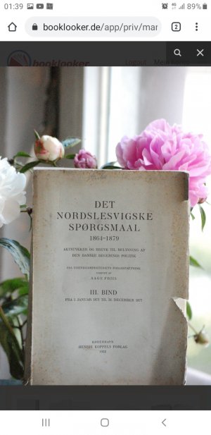 det nord slesvigske spoergsmaal 1864-1879  band 3