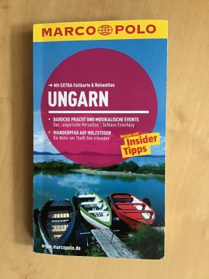 gebrauchtes Buch – Rita Stiens – MARCO POLO Reiseführer Ungarn - Reisen mit Insider-Tipps. Mit EXTRA Faltkarte & Reiseatlas