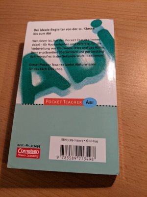 gebrauchtes Buch – Peter Fischer – Erdkunde Pocket Teacher Abi