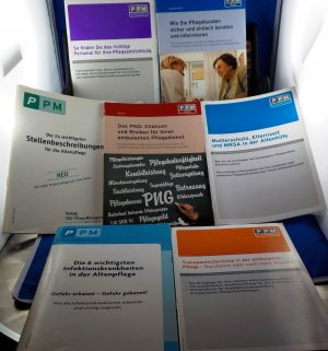 7 Hefte von PPM für die Altenpflege / Pflegeberufe mit Mutterschutz /Elternzeit