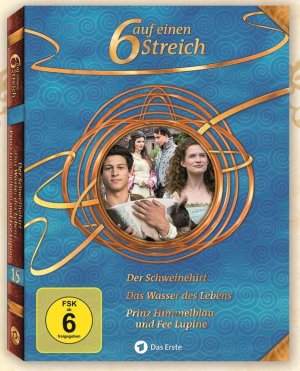 6 auf einen Streich - Märchen-Box Vol. 15: Prinz Himmelblau und Fee Lupine/Das Wasser des Lebens/Der Schweinehirt