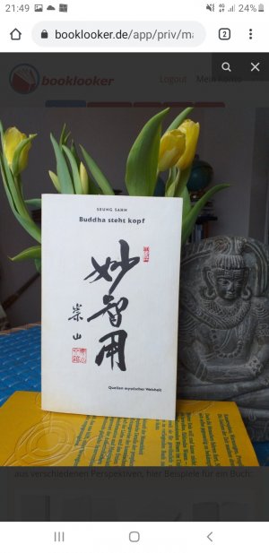 gebrauchtes Buch – Seung Sahn – Buddha steht kopf