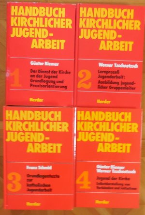 Handbuch kirchlicher Jugendarbeit Band 1 - 4 komplett