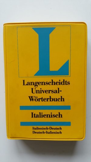 gebrauchtes Buch – Langenscheidt Universal-Wörterbücher. Fremdsprache-Deutsch /Deutsch-Fremdsprache in einem Band