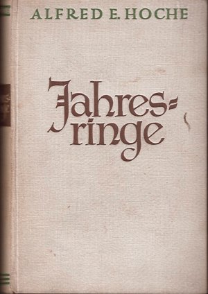 Jahresringe - Innenansicht eines Menschenlebens