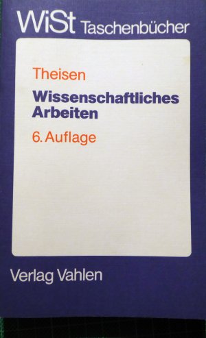 Wissenschaftliches Arbeiten