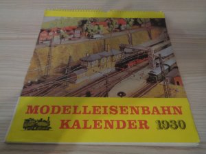 Modelleisenbahn Kalender 1980