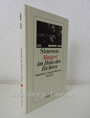 Maigret im Haus des Richters. Sämtliche Maigret-Romane, Band 21.