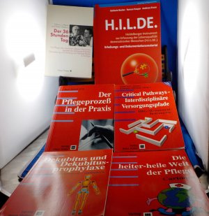 6er-Set vom Verlag Hogrefe mit Hilde, Dekubitus, Pflegeprozess -> Pflegeberufe