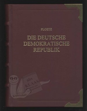 gebrauchtes Buch – Fischer, Alexander  – Die Deutsche Demokratische Republik. Daten, Fakten, Analysen. Herausgegeben von Alexander Fischer. Unter Mitarbeit von Nikolaus Katzer. Aktualisiert von Friedemann Bedürftig.