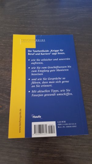 gebrauchtes Buch – Horst Hanisch – Knigge für Beruf und Karriere