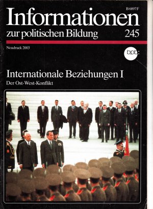 gebrauchtes Buch – Bundeszentrale für politische Bildung  – Internationale Beziehungen I Informationen zur politischen Bildung 245