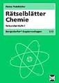 gebrauchtes Buch – Rätselblätter Chemie Sek I