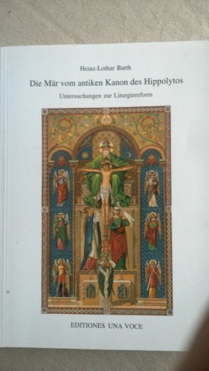 Die Mär vom antiken Kanon des Hippolytos - neuwertig mit Widmung vom Autor