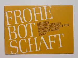 frohe Botschaft