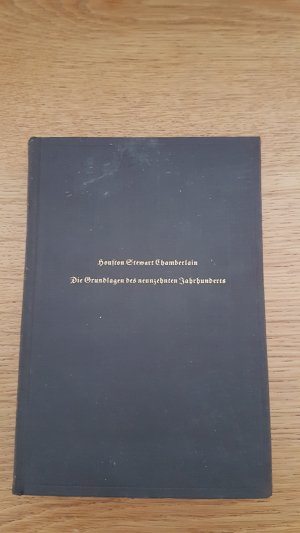 Die Grundlagen des neunzehnten Jahrhunderts  Zweite Hälfte