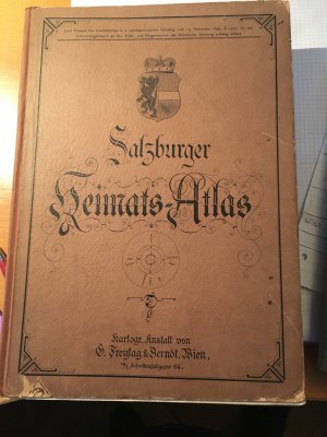 Salzburger Heimat-Atlas, Stufengang des ersten geographischen Unterrichts.