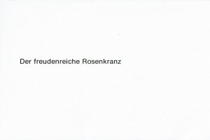 gebrauchtes Buch – Joachim Klos – Der freudenreiche Rosenkranz - Die Rosenkranzfenster in der St. Vituskirche Hochelten am Niederrhein