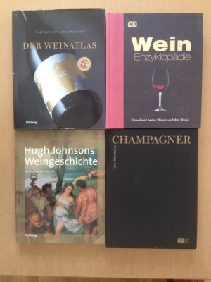 4 Bände): Der Weinatlas. Wein-Enzyklopädie - Die weltweit besten Winzer und ihre Weine. Hugh Johnsons Weingeschichte. - (Von Dionysos bis Rothschild). […]