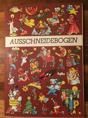 Das Bunte Bastelbuch. - Anleitung für einfache und schwierige Bastelarbeiten + Ausschneidebogen