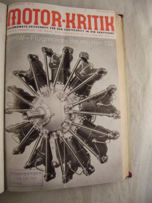 Motor-Kritik Halbmonats-Zeitschrift für den Fortschritt in der Kraftfahrt XXI. Jahrgang Nr. 16 Mitte August 1941