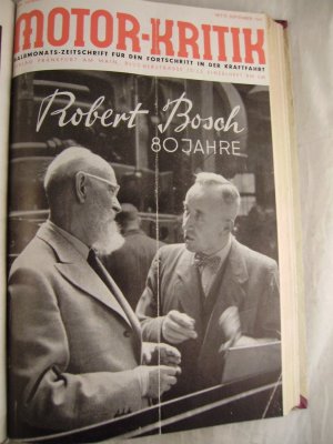 Motor-Kritik Halbmonats-Zeitschrift für den Fortschritt in der Kraftfahrt XXI. Jahrgang Nr. 18 Mitte September 1941