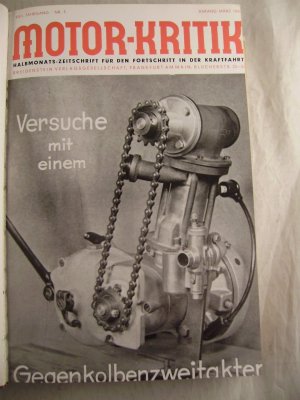 Motor-Kritik Halbmonats-Zeitschrift für den Fortschritt in der Kraftfahrt XVII. Jahrgang Nr. 5 Anfang März 1942