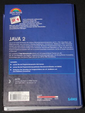 gebrauchtes Buch – Lemay, Laura; Cadenhead – Java 2 - Schritt für Schritt Java programmieren lernen Java-Applets für dynamische und interaktive Websites Zusätzlich 7 Tage mit vielen Insider-Tipps