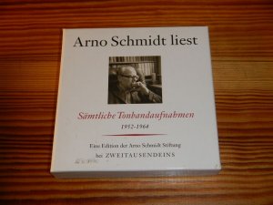 Arno Schmidt liest. Sämtliche Tonbandaufnahmen 1952-1964