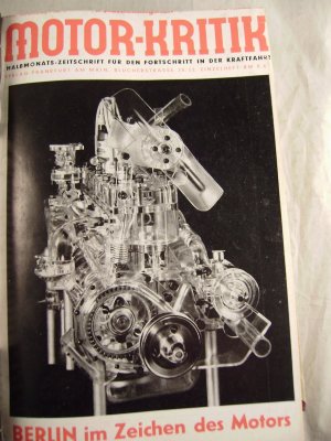 Motor-Kritik Halbmonats-Zeitschrift für den Fortschritt in der Kraftfahrt XVIII. Jahrgang Nr. 4 Mitte Februar 1938