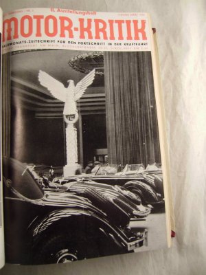 Motor-Kritik Halbmonats-Zeitschrift für den Fortschritt in der Kraftfahrt XVIII. Jahrgang Nr. 5 Anfang März 1938