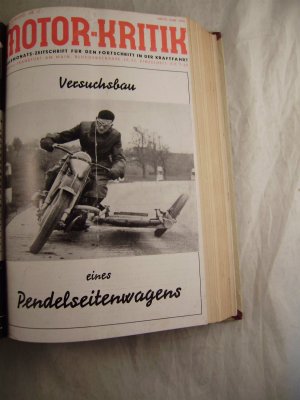 Motor-Kritik Halbmonats-Zeitschrift für den Fortschritt in der Kraftfahrt XVIII. Jahrgang Nr. 12 Mitte Juni 1938